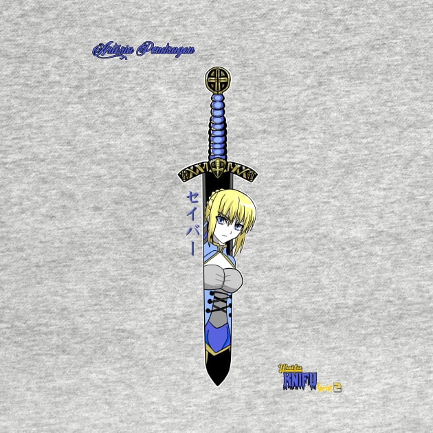 Waifu Knifu: Saber by Pal3blood